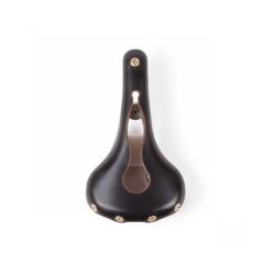 Selle cuir Berthoud Aravis ouverte noire