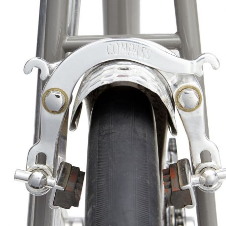 Guide De Frein Vélo Vintage – Tirage Central, Argent, Pour Vélo Course