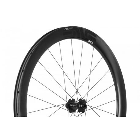 Paire De Roues Vélo Route/fixie 700C - Profondeur 40mm - Pour Freins à Disque - Carbone/aluminium - Neuve